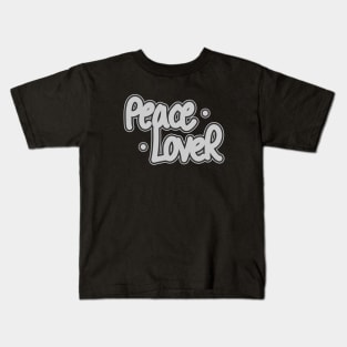 Peace Lover Kids T-Shirt